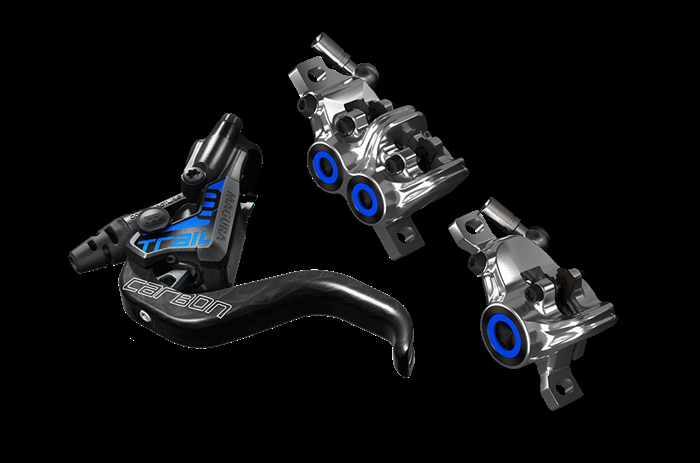 Magura MT Trail SL Radial 2 / 4 Piston Mountain Bike Brake Caliper / Master  Cylinder Set